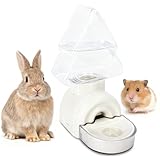 Nobleza 520ml Kaninchentränke, Großer Wasserspender mit Kiefern-Design, Stehend & Hängend...