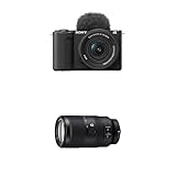 Sony Alpha ZV-E10 II | APS-C Spiegellose -Videokamera mit 16-50 mm f/3.5-5.6 Power Zoom (4K60p...