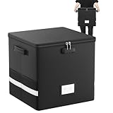 Schallplattenaufbewahrung – Feuerfeste Box, wasserdichter Album-Organizer, sicherer...