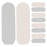 NUOBESTY 20 Stück Fußfeilen Nachfüllpads Selbstklebend Schleifpapier Ersatz für Abgestorbene...