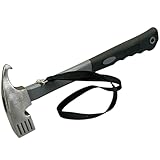 KOVA® Campinghammer mit Handschlaufe - Zelthammer mit Heringzieher - Praktischer Robuster Hering...