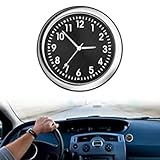 Dashboard Uhr, Motorraduhren, Mini Fahrzeug Armaturenbrett Uhr, Car Clock, Mini Auto Armaturenbrett...