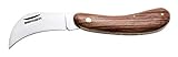 BERGER-Tools Berger Baumschulhippe 3910 mit einklappbarer Klinge und Holzgriff, Klingenlänge: 6,5...