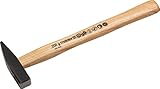 Meister Schlosserhammer - 200 g Kopfgewicht - Robuster Stiel aus Eschenholz - Stahlgusskopf /...