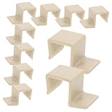 LOORGVEL 10 Stück Babybettplatte Schnallen Babybettgitter Befestigung Bettstützhalterung...