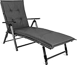 normani Gartenliege Auflage Sonnenliege Polster Polsterauflage mit weicher 6 cm Füllung -...