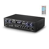 Audio Leistungsverstärker Bluetooth 5.0, Donner 440W Audio Verstärker 4 Kanal, Stereo Receiver mit...