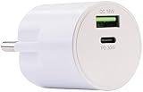 revolt C Ladegerät iPhone: USB-Netzteil mit USB-C PD bis 30 Watt und Quick Charge bis 18 Watt...