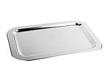 chg 6901Amaz-56 Schlemmerplatte/Anrichtplatte, Extra Starke Edelstahl Rostfrei-Qualität 0, 7 mm,...