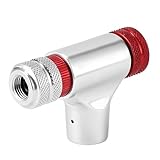 CO2-Reifenpumpe für Fahrräder, tragbare Reifenpumpe aus Aluminiumlegierung, CO2-Pumpe für Rennrad...