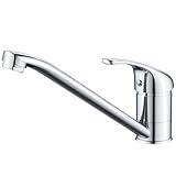 Jacurley Wasserhahn Küche, Küchenarmatur 360° Schwenkbar, Einhebel Mischbatterie Küche,...