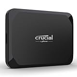 Crucial X9 1TB Externe SSD Festplatte, bis zu 1050MB/s, kompatibel mit PC, Mac und Spielekonsolen,...