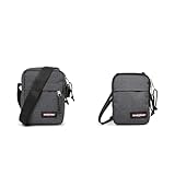 EASTPAK THE ONE Umhängetasche, 27 L - Black Denim (Grau) & BUDDY Umhängetasche, 27 L - Black Denim...