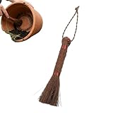 Teebürste, Gartenreinigungsbesen – Teetisch-Palmenfaserbürste | für Zimmerpflanzen, Topfblumen,...