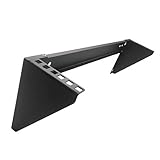 TECHTOO 2U Wandhalterung, leicht, faltbar, Server-Rack, inkl. Montagezubehör für Patchpanel und...