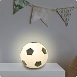 ANSMANN Fußball LED Leuchte, 3D Silikon Nachtlicht mit Farbwechsel im Fußballdesign, ideal als...