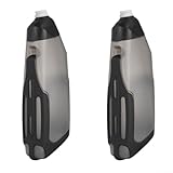 PP5 Fahrrad-Trinkflasche mit aerodynamischem Umriss, 600 ml, Silikon-Ausgießer und...