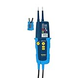 Pancontrol PAN MV-1000AD, Spannungs- & Durchgangsprüfer 12-1000V, LED & LCD Anzeige, CAT III 1000V...