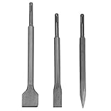 Elektrischer Abriss Hammer Beton Breaker -Meißel Bit 3pcs Set Set 3pcs