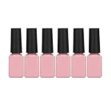 6-teiliges Gel-Nagellack-Set, Soak-Off-Gel-Nagelkunst-Werkzeug, helle und exquisite Farben für die...