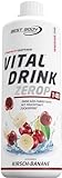 Best Body Nutrition Vital Drink ZEROP® - Kirsch-Banane, Original Getränkekonzentrat - Sirup -...