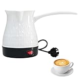Byzesty Espressokocher, Elektrische Türkische Kaffeekanne 500ml Espressokocher Induktion Türkische...