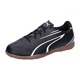 PUMA Vitoria IT JR Soccer Shoe, Black White, 35 EU