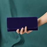 Cleminsta Reise Schmuck Organizer, Reise Schmuckrollen Faltbare Schmuck Organizer Tasche Tragbare...