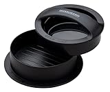 Fackelmann Burgerpresse – Ø11 cm aus Kunststoff in Schwarz – Für gleichmäßig geformte Burger...