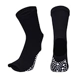 F Fityle 2xYogasocken für Damen, Zehenlos, Rutschfeste Gummi Fersensocken, Barre Tanzsocken,...