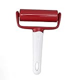 Kleines Nudelholz, rutschfest, T-Typ, Kunststoff-Teigroller mit Griff für Pizza, Kuchen, Kruste,...