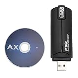 Ticfox USB-WLAN-Adapter 2,4 G 5 G Dualband 1800 Mbit/s USB 3.0 WiFi 6 Wireless-Netzwerkadapter für...