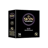 SKYN Elite Kondome (36 Stück) Skynfeel Latexfreie für Männer, Hauchzart, Extra Dünn & Extra...