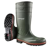 Dunlop Protective Footwear Acifort Heavy Duty full safety Unisex-Erwachsene Gummistiefel, Grün, 43