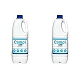 CAMPI Blue 2L Sanitärflüssigkeit für Campingtoilette (Packung mit 2)