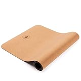 Lotuscrafts Yogamatte ARISE CORK - Rutschfeste Sweat Proof Oberfläche - Recycelbare Materialien -...