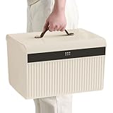 Abschließbare Aufbewahrungsbox, Safe mit Zahlenschloss, doppellagiger Mülleimer,...