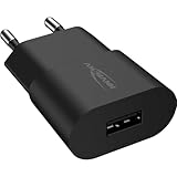 ANSMANN USB Ladegerät 5W 1A, Traveller USB Power Adapter / Netzteil besonders geeignet für Apple...