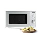 Panasonic NN-E221MMEPG Solo-Mikrowelle mit 25 cm Glasdrehteller, 20 Liter, 800 W, 5 Leistungsstufen,...