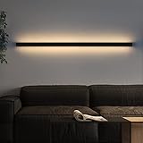 ZMH Wandlampe led Wandleuchte innen - Modern 100CM 34W Flur Up Down Warmweiß Flurlampe...