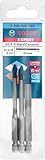 Bosch Accessories 3x Expert HEX-9 HardCeramic Bohrer Set (für Dachziegel, Fliesen, Ø 5-8 mm,...