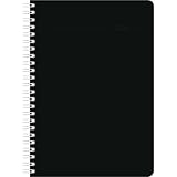 Zettler Wochenplaner Balacron schwarz A5 Ringbuch 2026 – Wochenkalender 15 × 21 cm, 1 Woche/2...