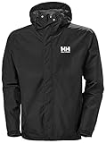 Helly Hansen Herren Seven J Regenjacke, XL, Schwarz