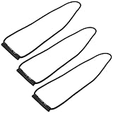 Yardenfun 3 Stück 3 Stück Kabelmanagementband 60cm Verstellbare Aufbewahrungsbänder aus Robustem...