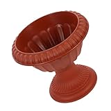 STOBAZA Europäischer Römischer Pflanzgefäß Pflanzkübel aus Kunststoff Vielseitiger Blumentopf...