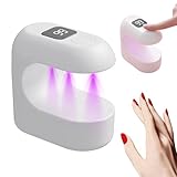 Kanoauo Nagellampe | Schnelltrocknend LED Maniküre Werkzeuge | Schnelltrocknender Trockner Für Gel...