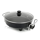 Princess Multi Wonder Chef Elektropfanne - 35cm Ø Bratfläche, 5,4 Liter Fassungsvermögen, 1800...