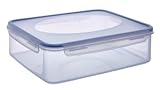 Lomatek Frischhaltedose mit Deckel und blauer Dichtung – BPA-frei - luftdicht - gefrier- &...