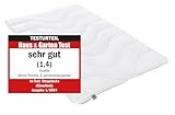 Irisette Micro Thermo 4-Jahreszeitendecke, Steppbett mit Bezug aus softer Microfaser für alle...