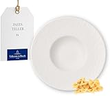 Villeroy & Boch – Manufacture Rock Blanc Pastateller 28 cm Weiß, Spülmaschinenfest,...